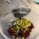 Haring in rode bietjes salade - Besems.eu